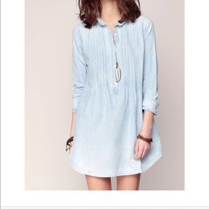 Mini shirtdress