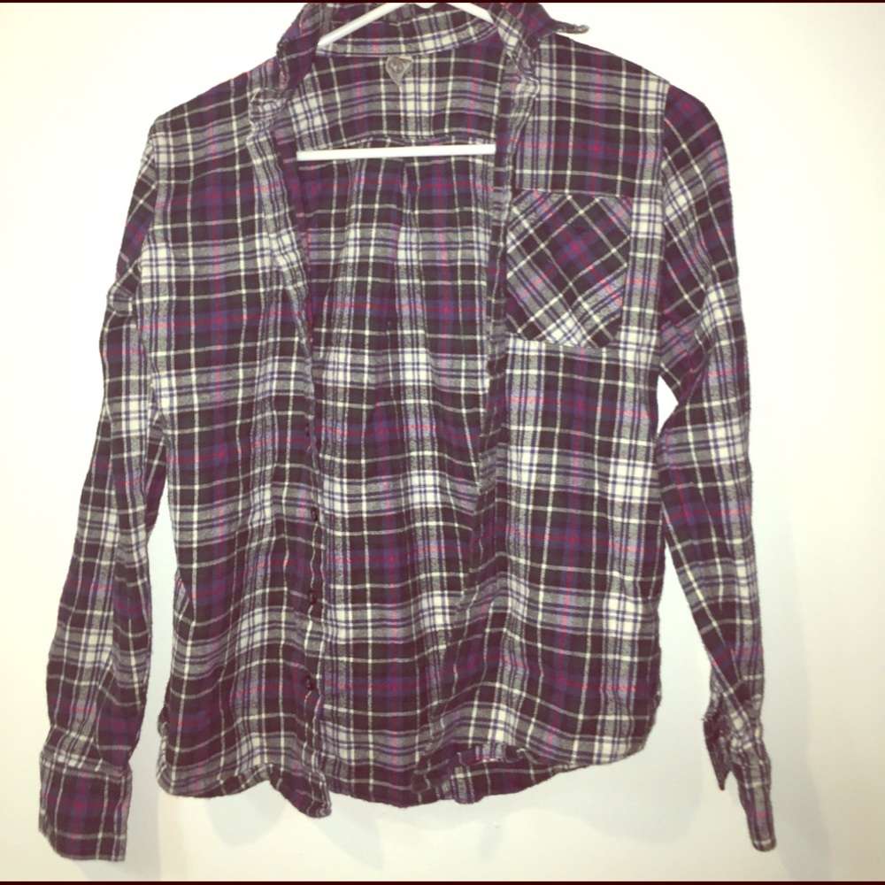 Navy Flannel Shirt