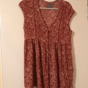 Anthropologie mini dress