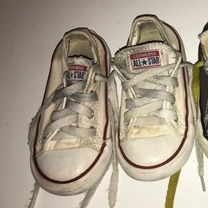 White converse toddler 7