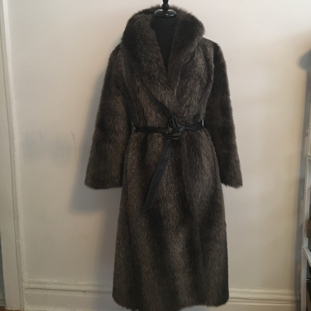 Vintage Faux Fur Coat