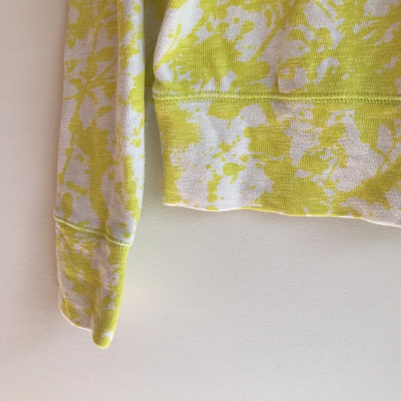 Gap yellow white lightweight sweater - Picture 4 of 6