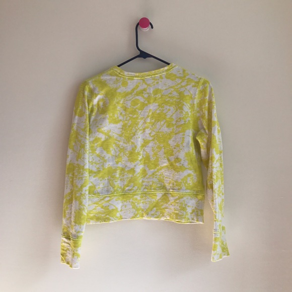 Gap yellow white lightweight sweater - Picture 5 of 6