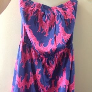 Lilly Pulitzer Cinched Waist Dress NWOT