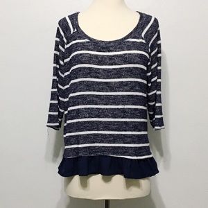 🎉Maison Jules striped sweater