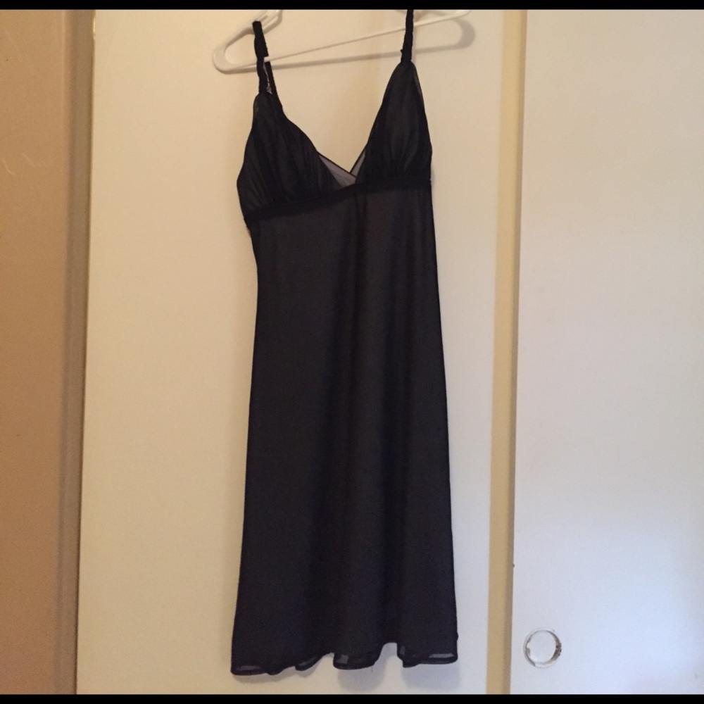 Black cocktail dress