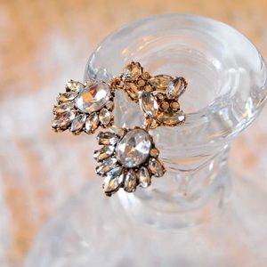 Crystal Water Drop Earrings ✨💧