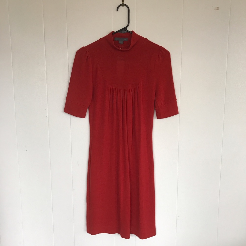 Orange/red dress