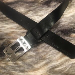 Under Armour MENS leather belt size XL