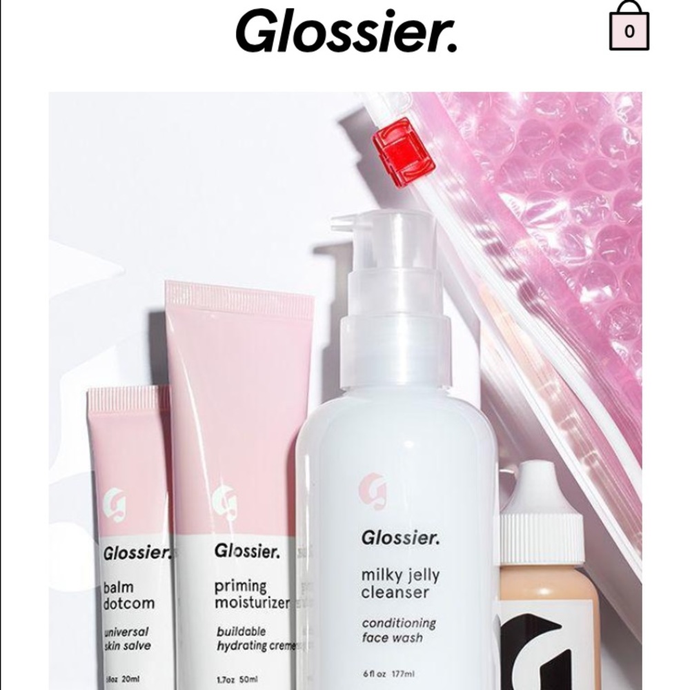 Glossier 20% off first purchase sale code
