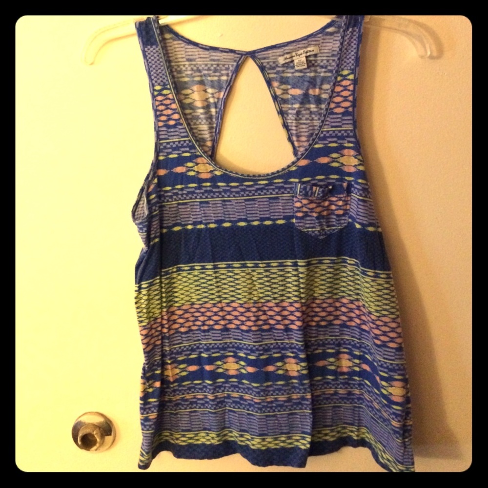 American Eagle summer tank! Lightweight and fun!