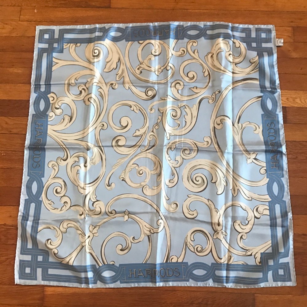 Harrod's silk scarf