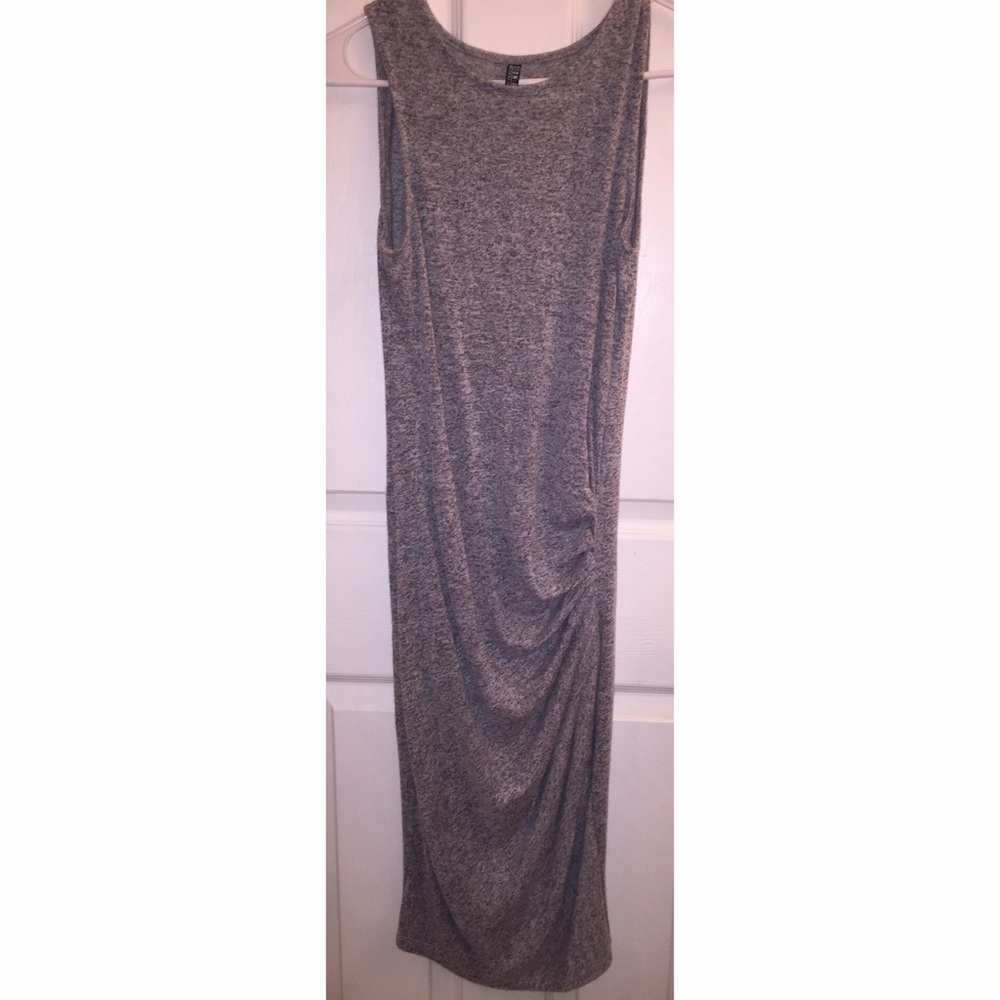 Long gray dress