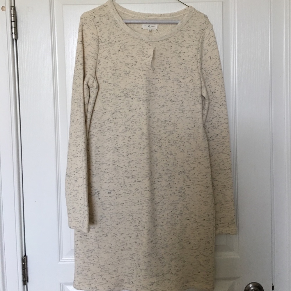 Sweater dress for spring