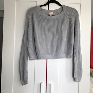 Mossimo Supply Co. Cropped Light Sweater