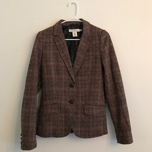 L.O.G.G. For H&M plaid blazer!