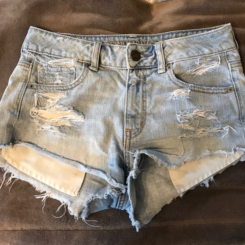 American eagle high wasted shorts