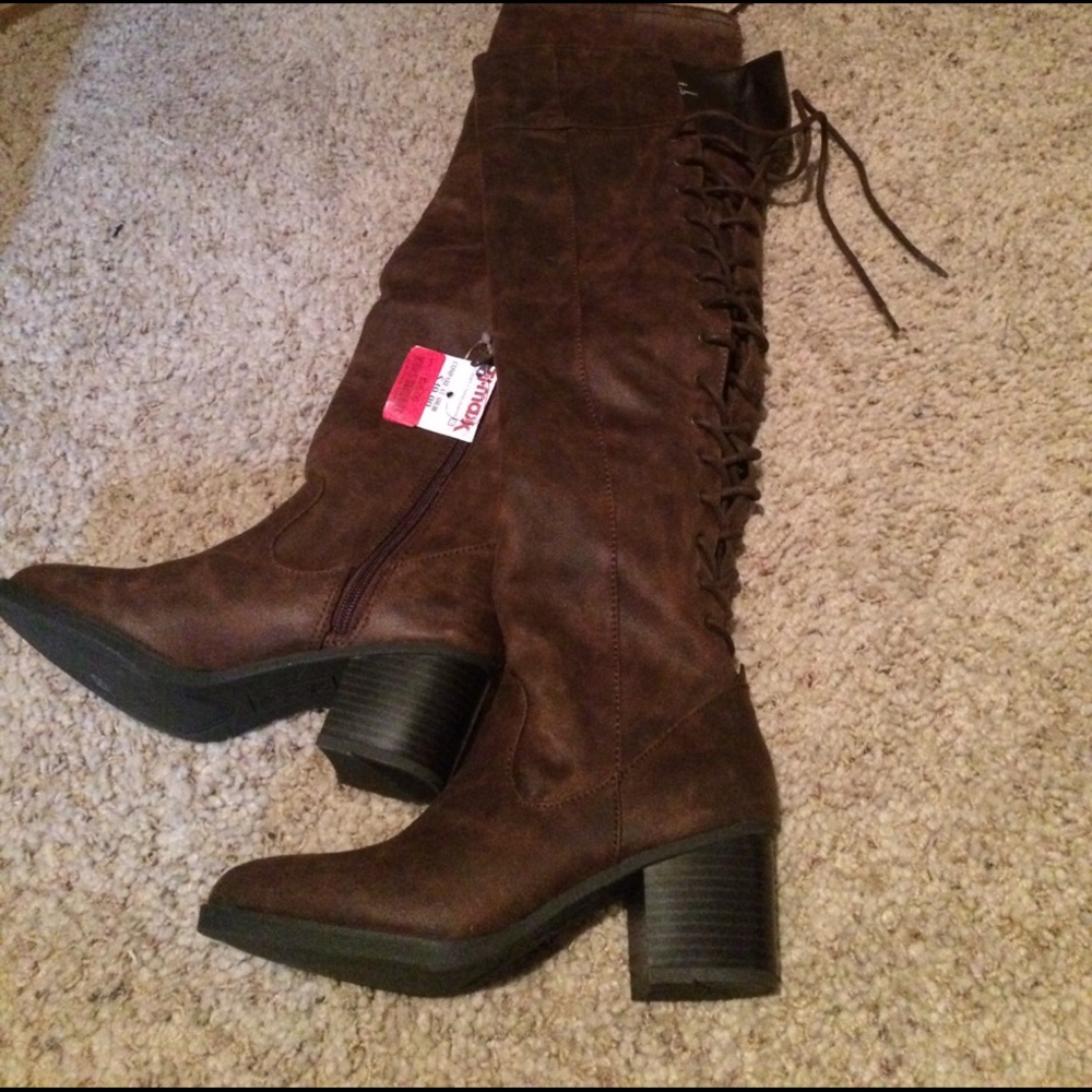 Knee high boots
