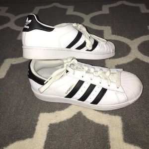 Adidas Superstars Size 6