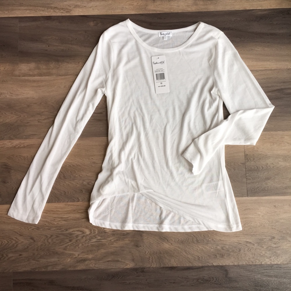 BRAND NEW- girls splendid long sleeve basic