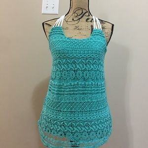 Lace tank