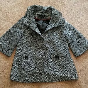 Forever 21 Houndstooth Coat