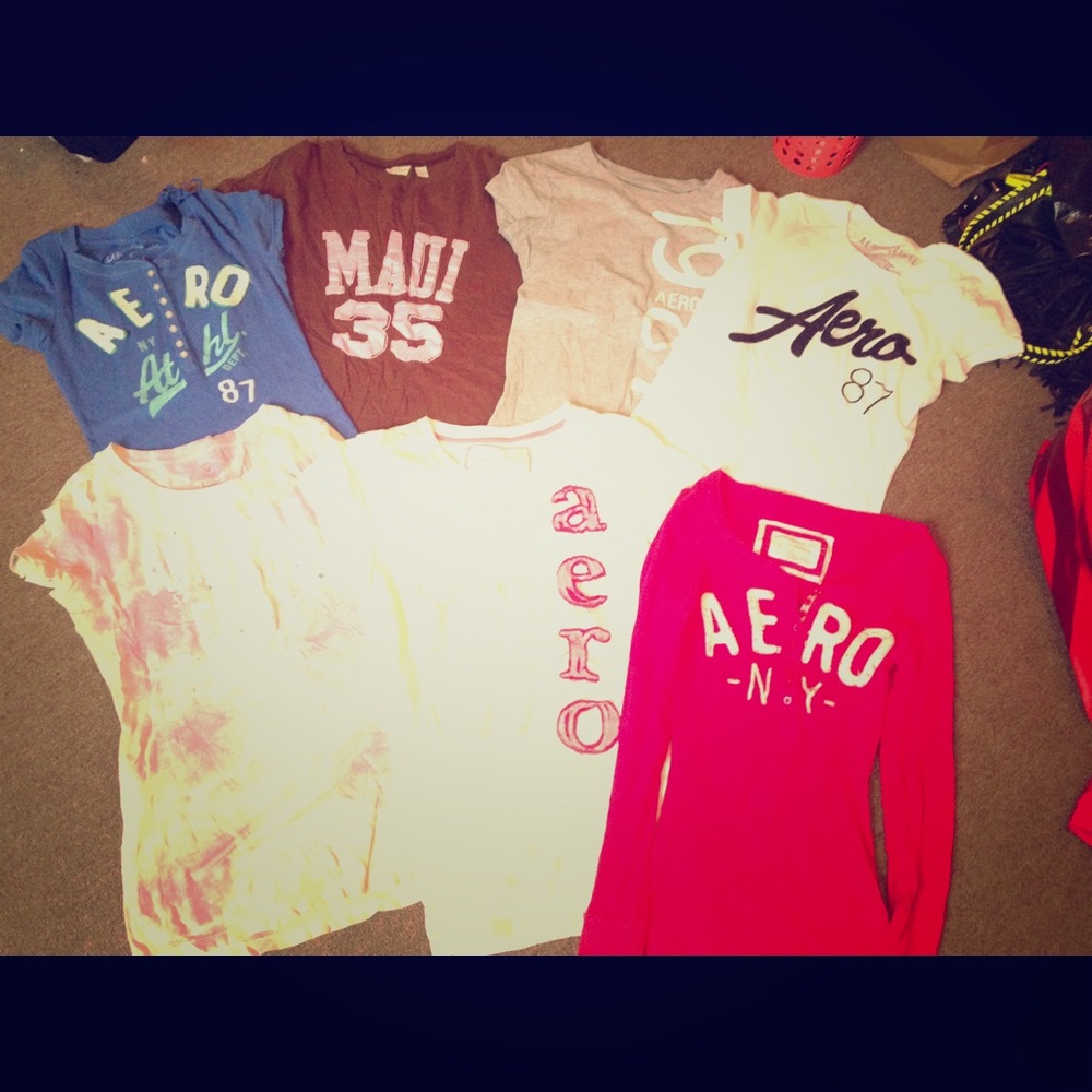 7 Aeropostale shirts