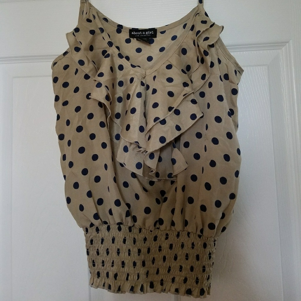 Pokey dots tank top