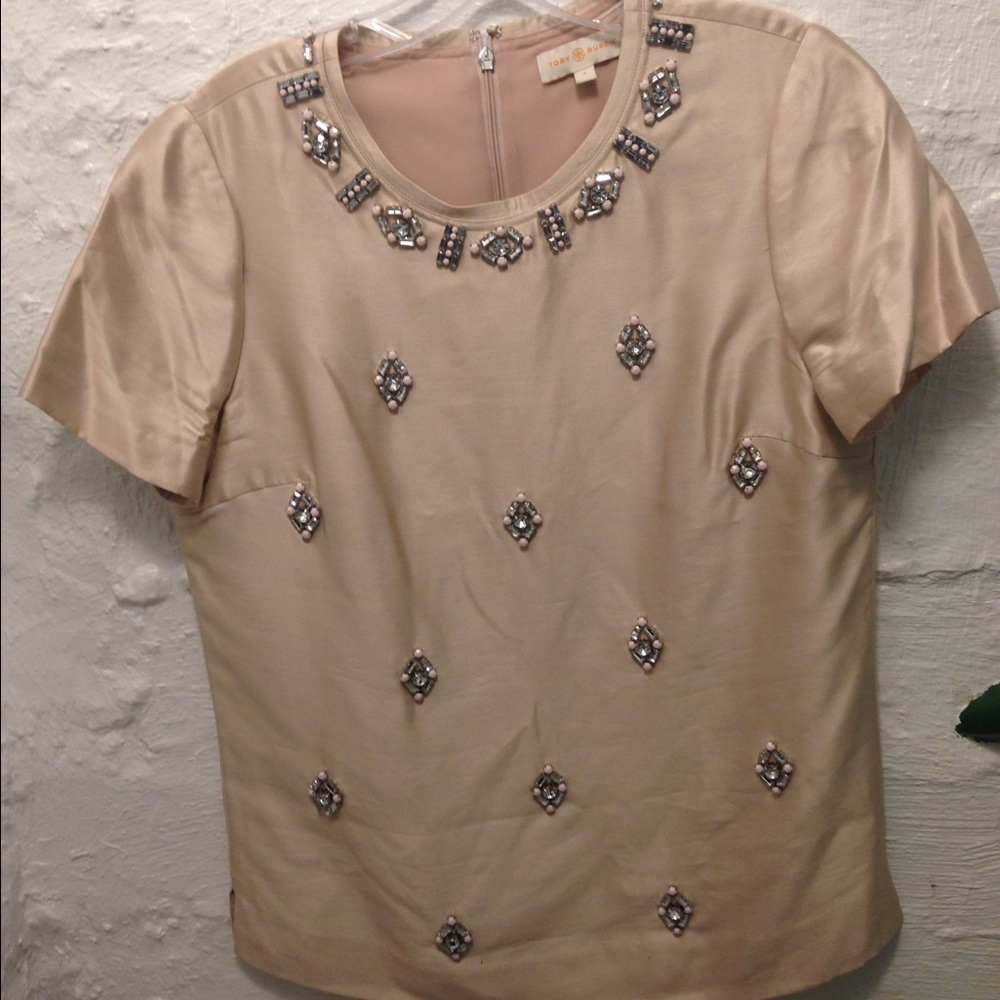 Tory Burch Embellished Top