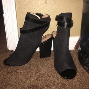 Open Toe Booties