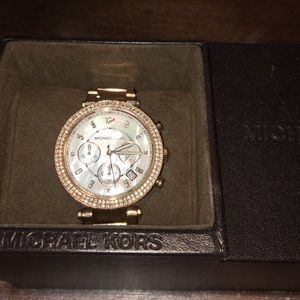 Rose Gold Michael Kors Watch