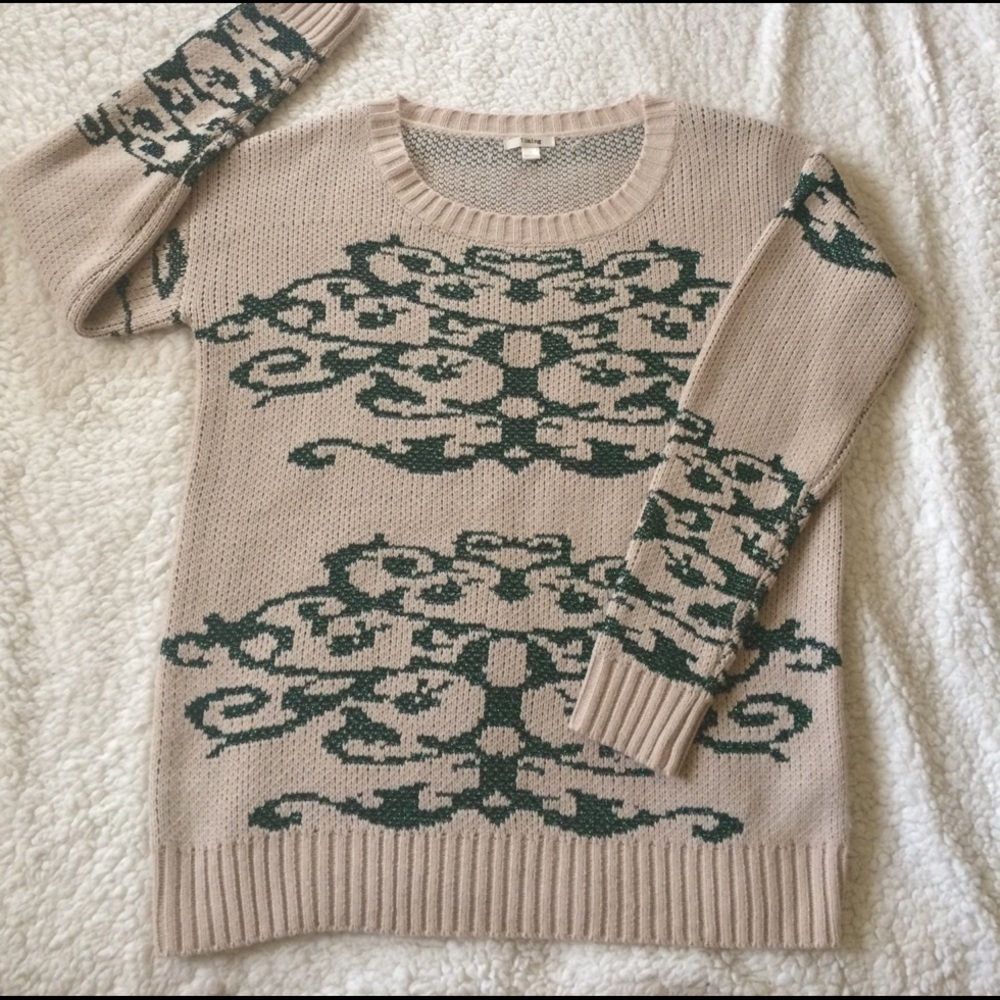 Green Sparkle Sweater