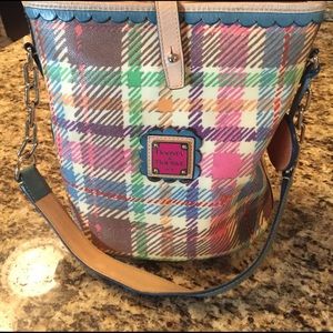 Dooney & Bourke spring plaid pre loved