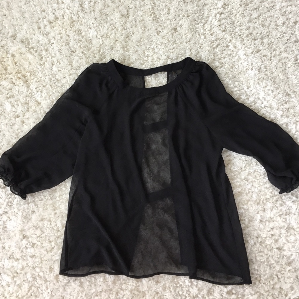 Like New black blouse