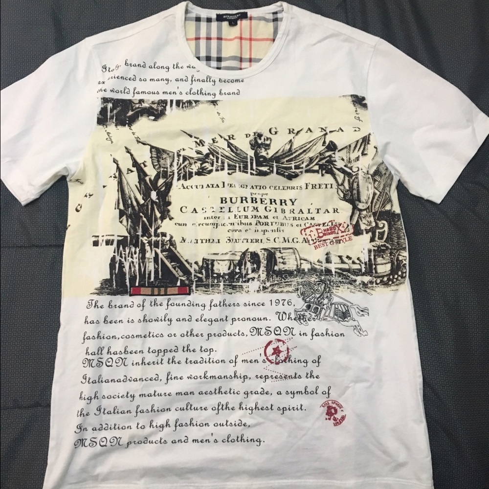 Burberry graphic t-shirt