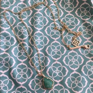 EUC Kendra Scott Amazonite Cory