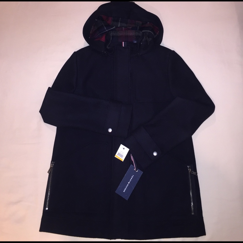 Tommy Hilfiger navy coat