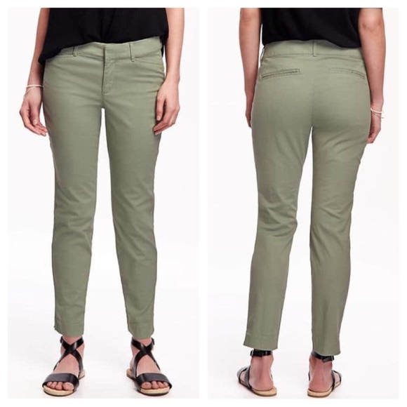 old navy pixie chinos