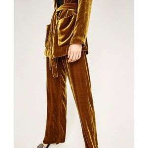 Zara Velvet Trousers