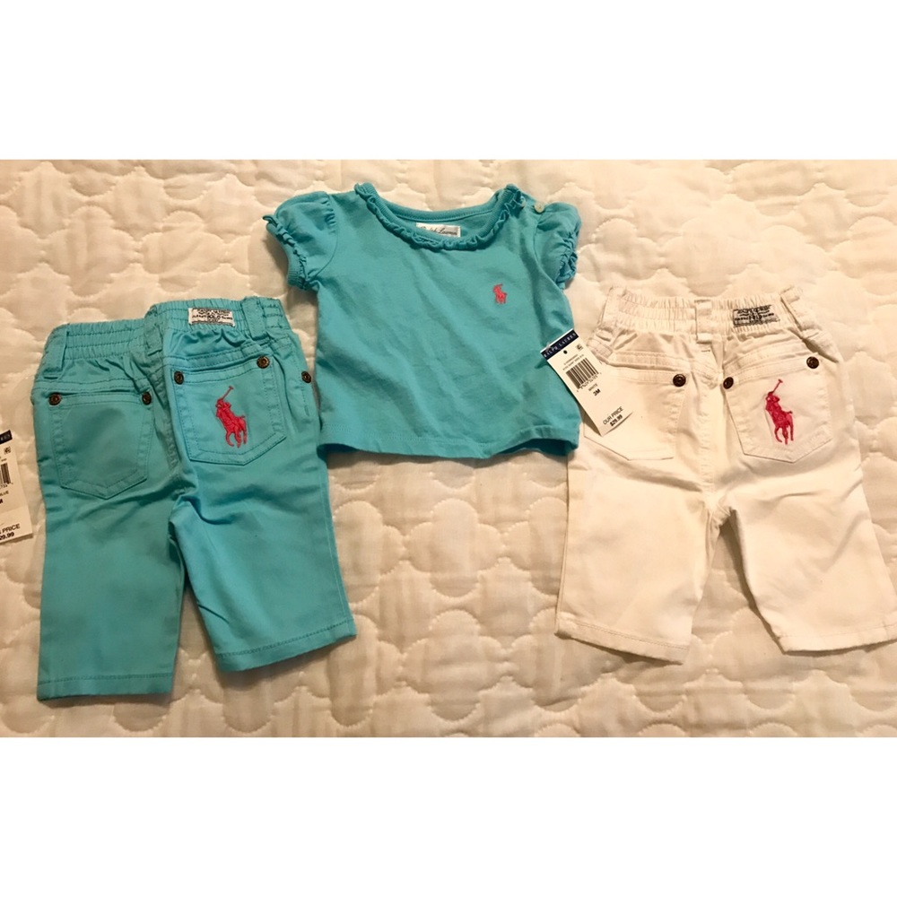 Baby girl Ralph Lauren outfit