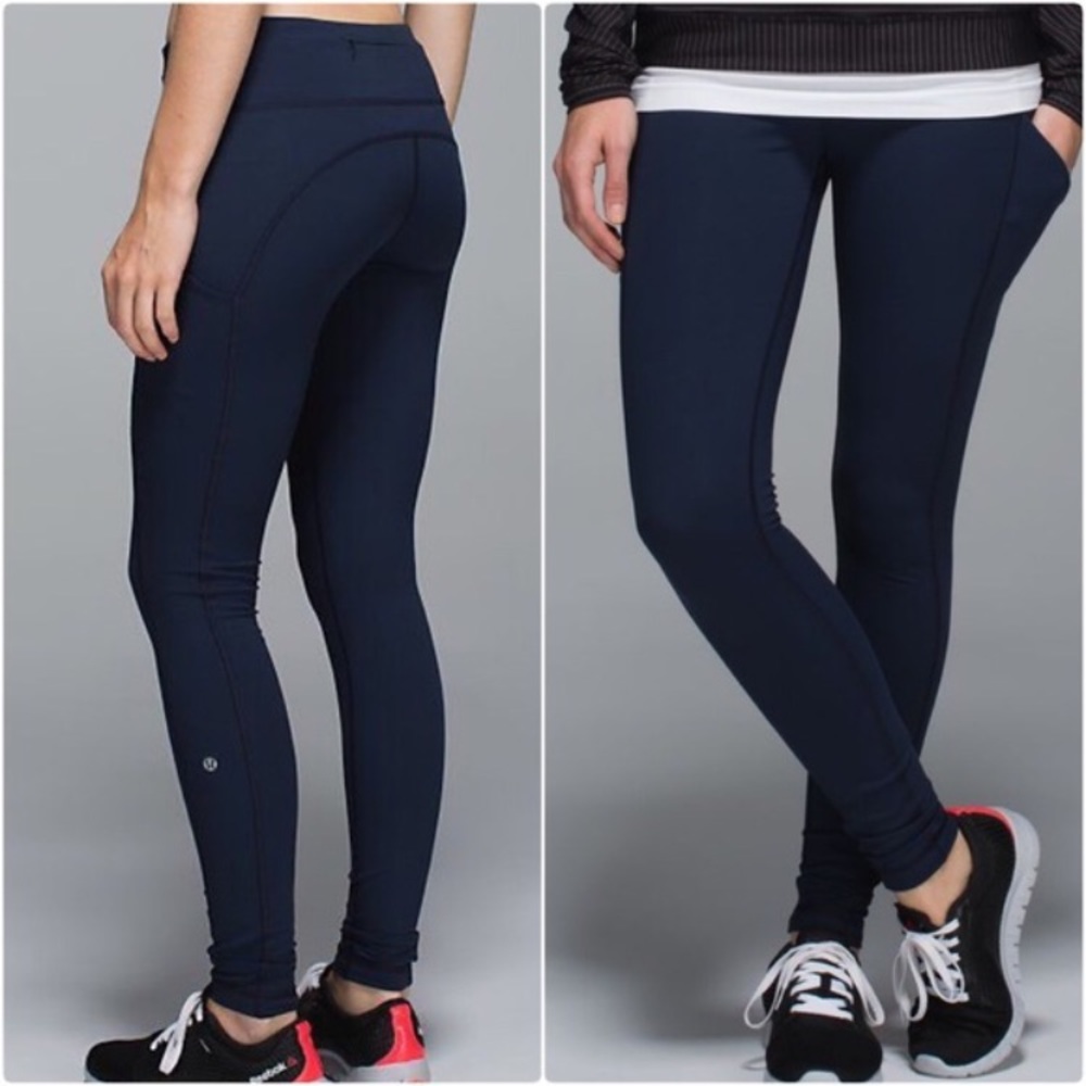 Lululemon speed tight size 4 dark navy