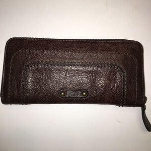 Frye leather wallet