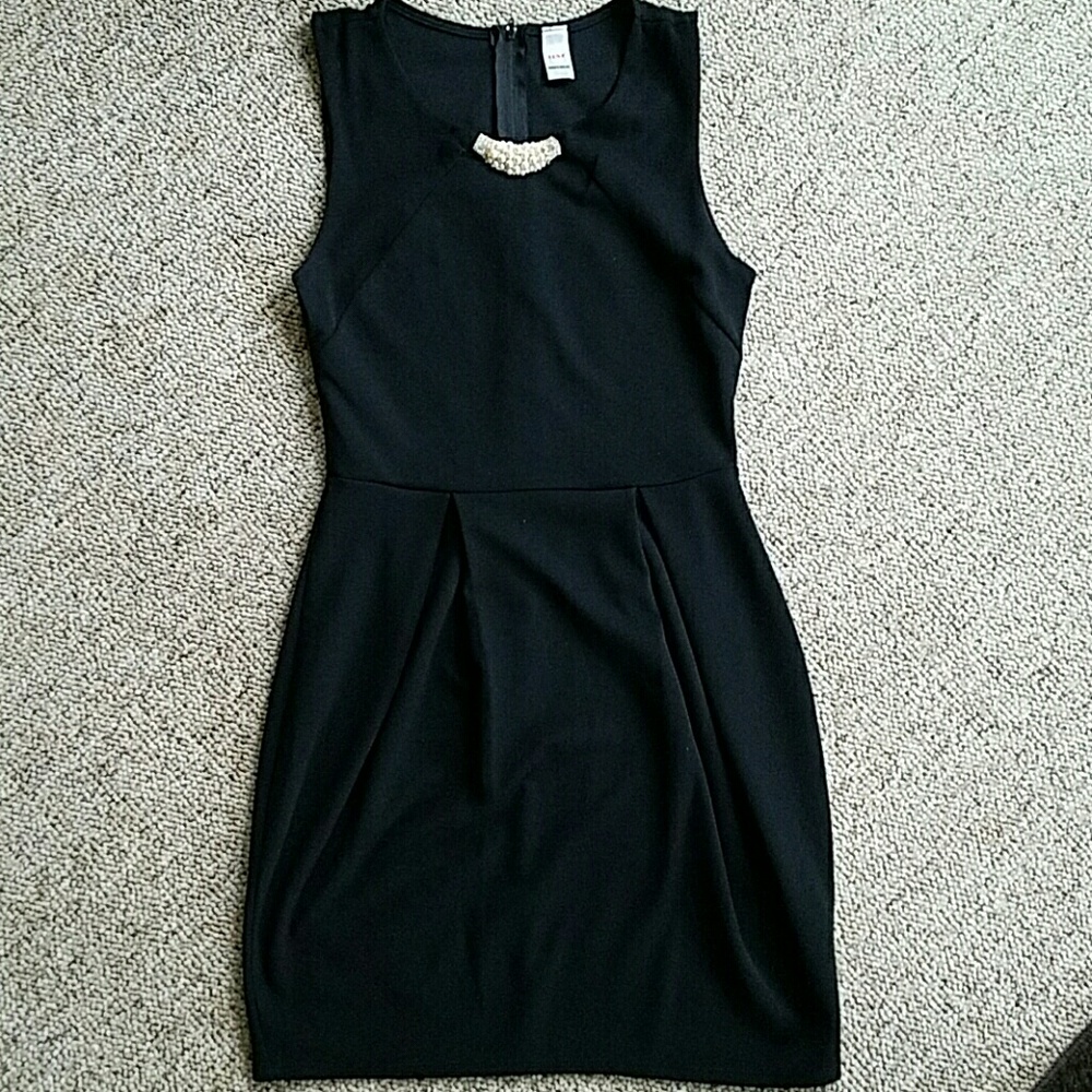 Simple black dress