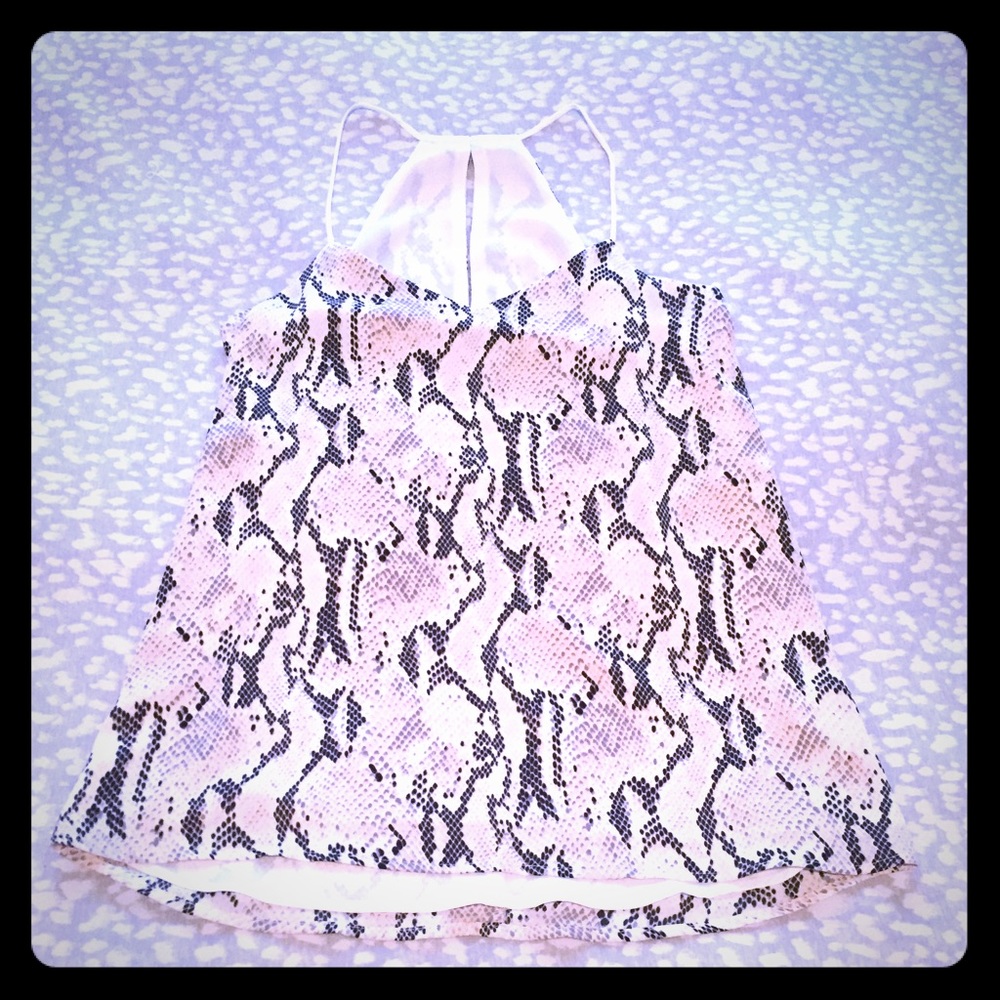 EXPRESS Snake Cami Tank XS