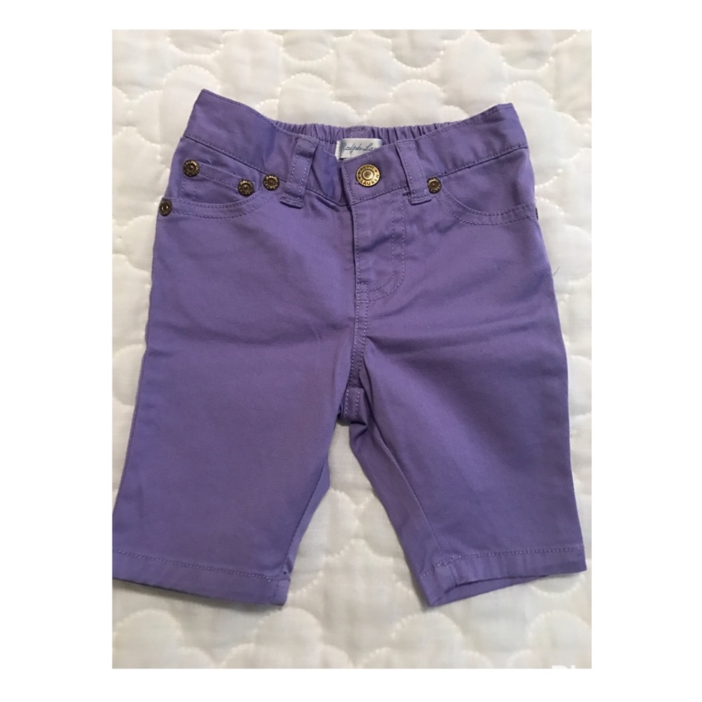 Purple Ralph Lauren baby girl pants
