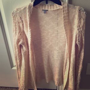 Light Pink Cardigan!