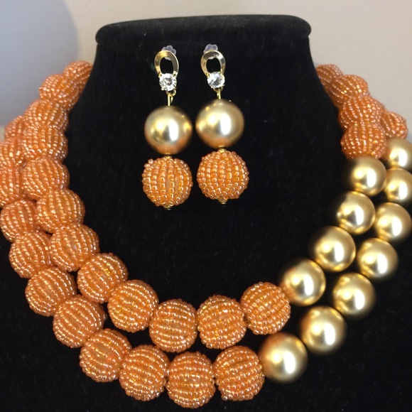African/Nigerian jewelry set - Picture 2 of 2