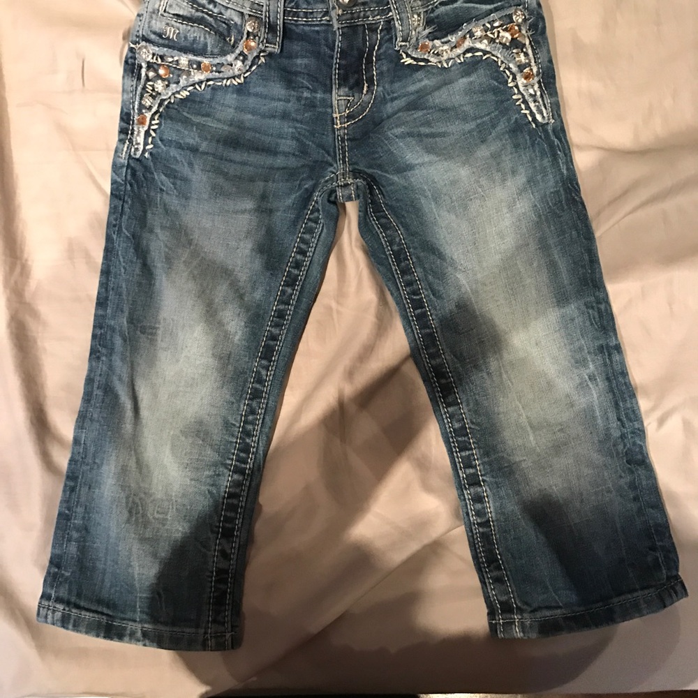 Girls miss me capris