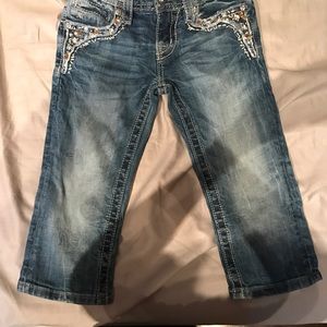 Girls miss me capris