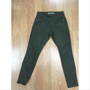 Green Old Navy Rock Star Jeans